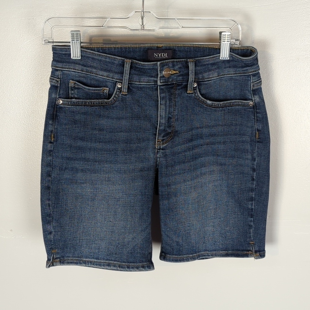 NYDJ Mid-Thigh Jean Shorts